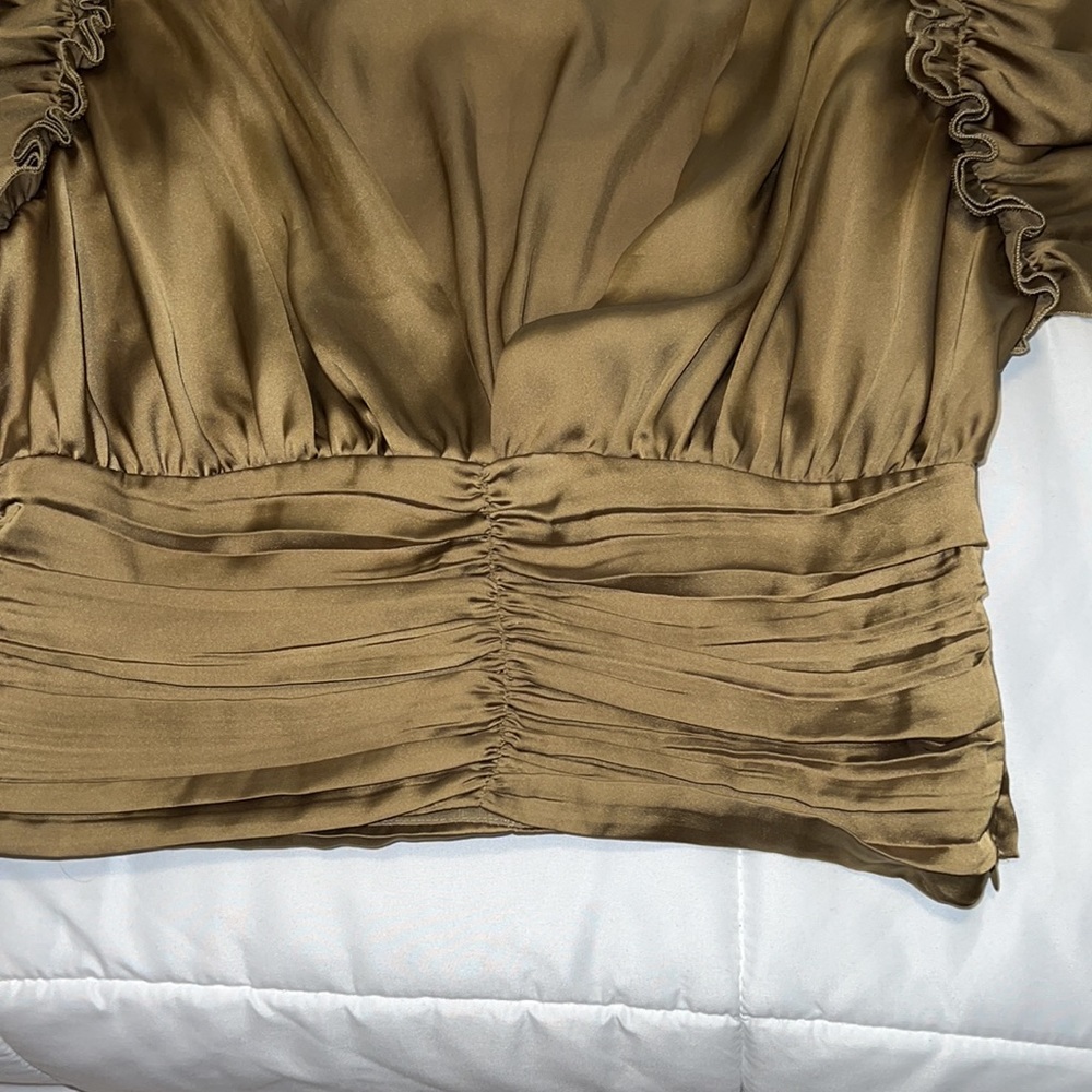 Zara Cropped Ruffle Top - Picture 5 of 7